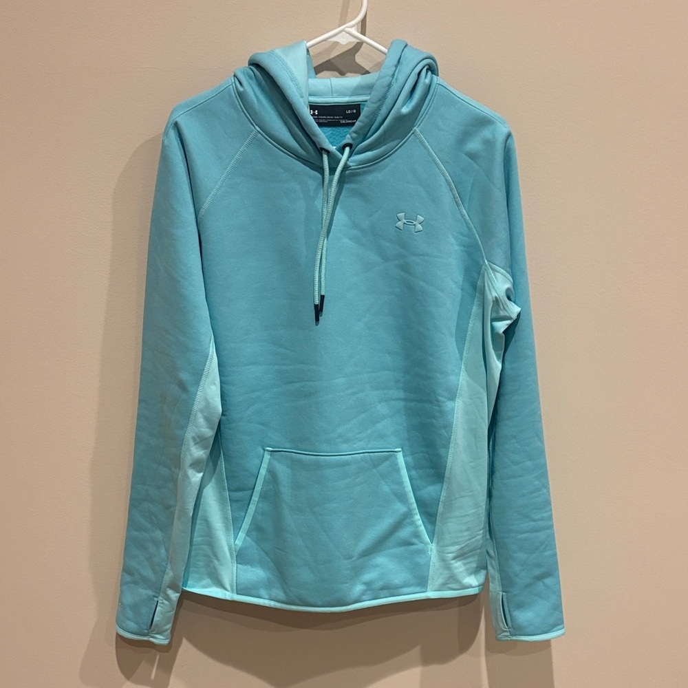 Under Armour Aqua Blue Pullover Hoodie